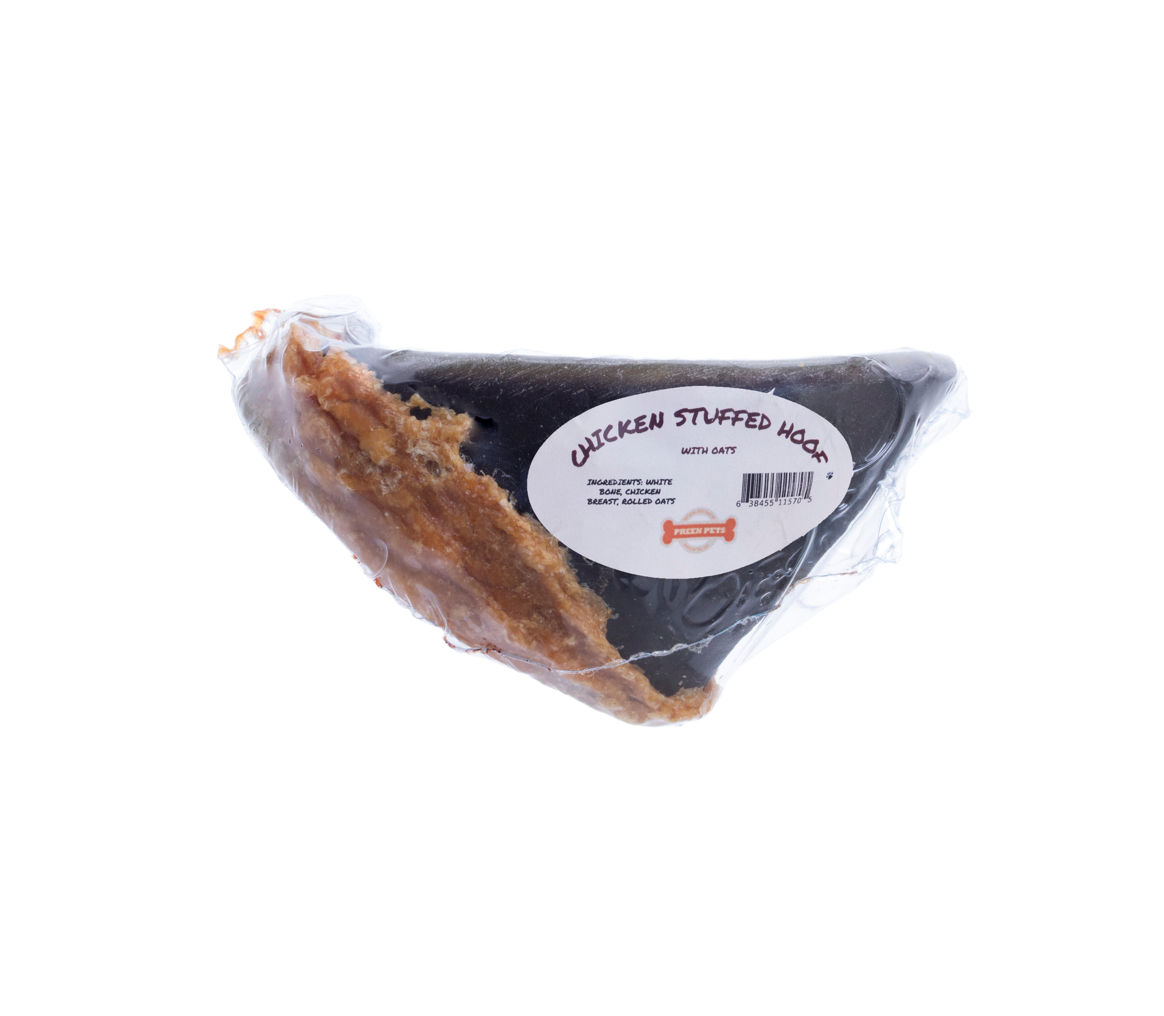 Hooves Dog Chew Stuffed Chicken Breast - Oat