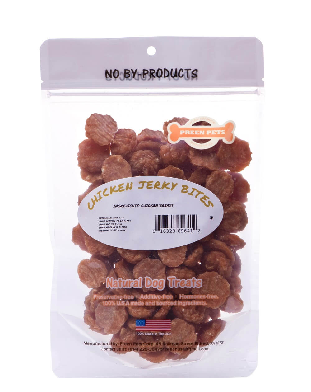 Chicken Jerky Bites Dog Treats – Extra Lean USA Chicken Breast