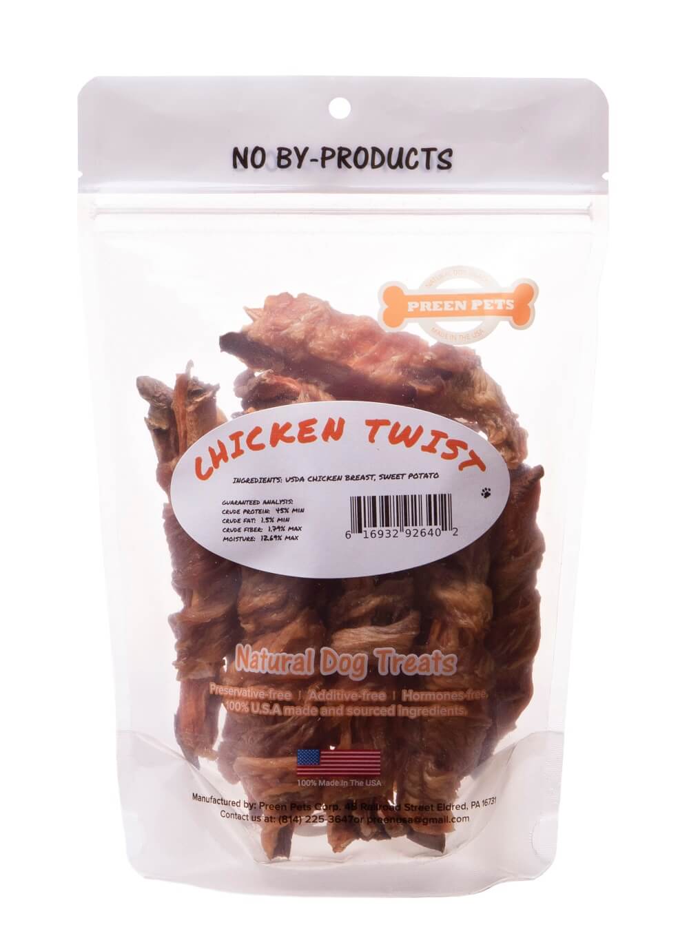 Chicken & Sweet Potato Twists