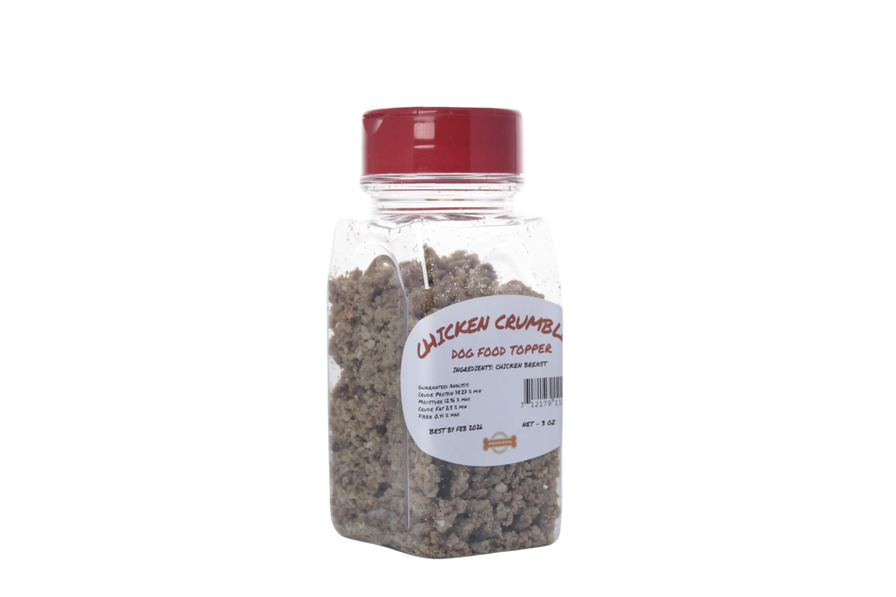 Chicken Crumbles - Food topper