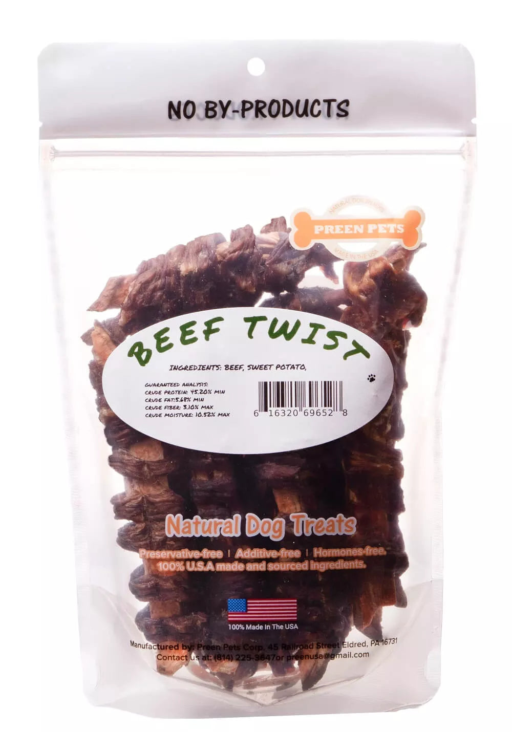 Beef & Sweet Potato Twists