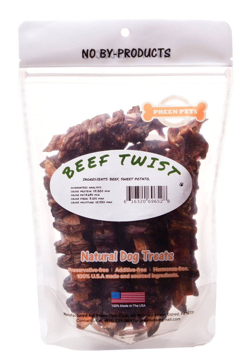 Beef & Sweet Potato Twists